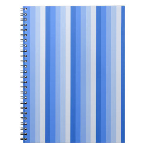 Carnet Bandes d'ombre bleues