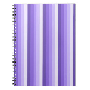 Carnet Bandes d'ombre violette