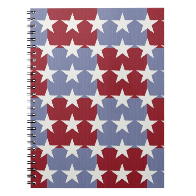 Carnet Bannière étoilée (Devant)
