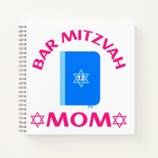 Carnet Bar Mitzvah Maman, Bar Mitzvah, Etoile de David