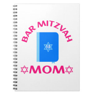 Carnet Bar Mitzvah Mom , Bar Mitzvah, Star of David 