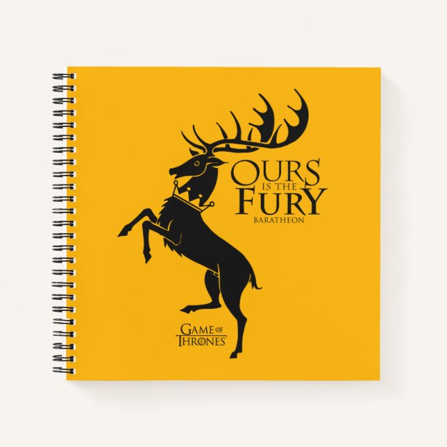 Carnet Baratheon Sigil (Devant)