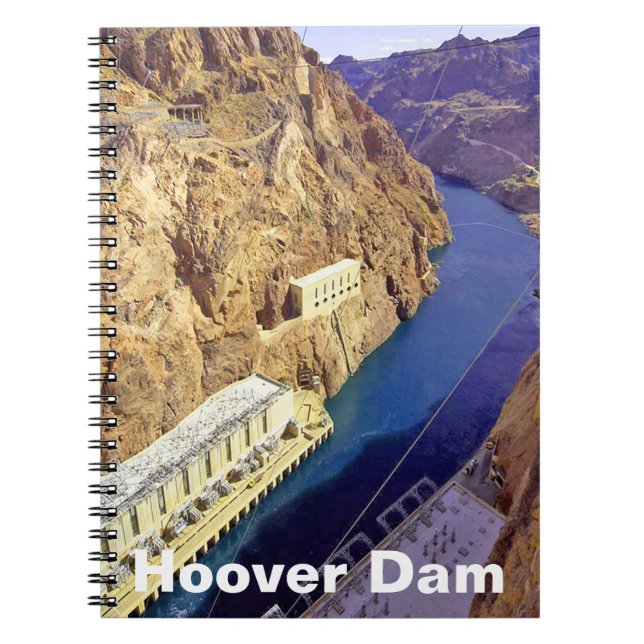 Carnet Barrage Hoover en Arizona (Devant)