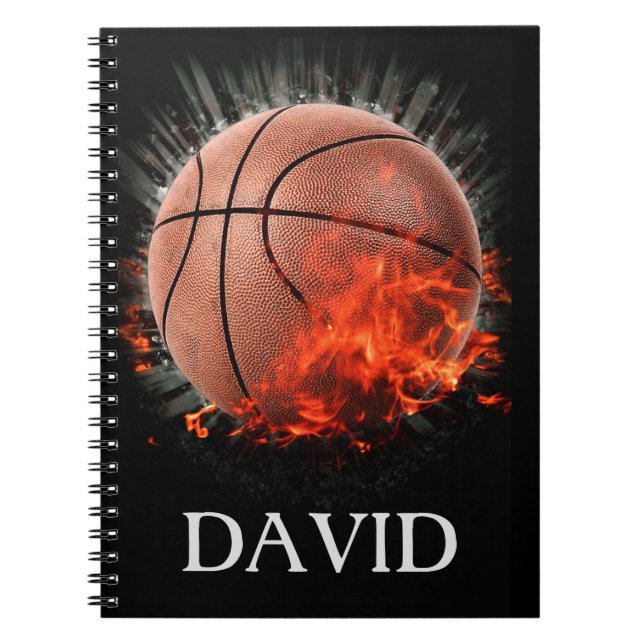 Carnet Basket flamboyant (Devant)