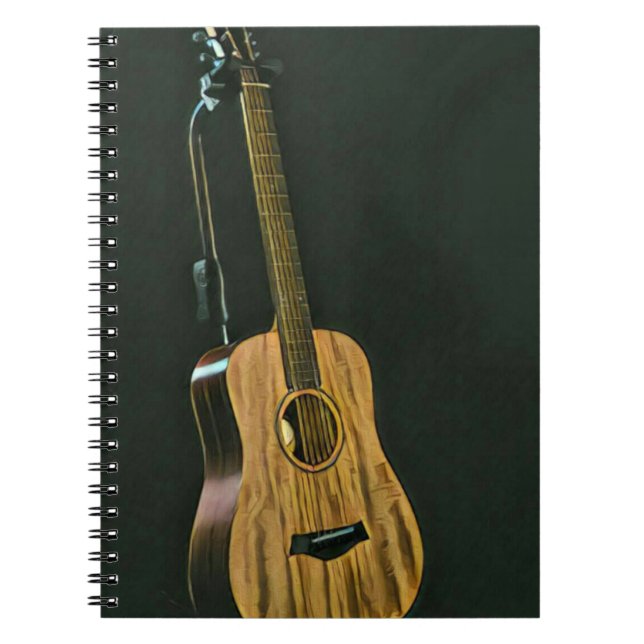Carnet Basse guitariste cadeau (Devant)
