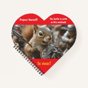 Carnet Bataille d'écureuils