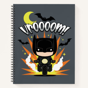 Carnet Batcycle Chibi Batman