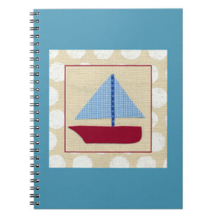Carnet Bateau à voile pour enfants par Chariklia Zarris