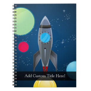Carnet Bateau de Rocket d'espace extra-atmosphérique