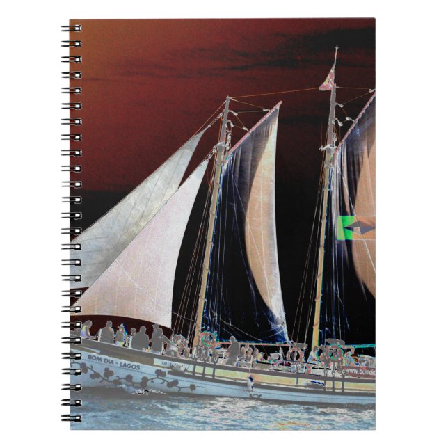 Carnet Bateaux sous voile (Devant)