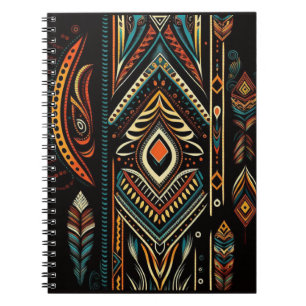 Carnet Batik tribal indienne d'Amérique
