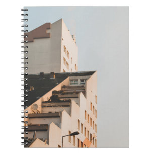 CARNET BÂTIMENT EN BÉTON BLANC