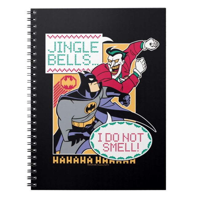 Carnet Batman | Jingle Bells, Je Ne Sens Pas! (Devant)