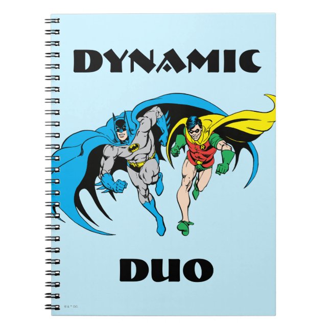 Carnet Batman & Robin (Devant)