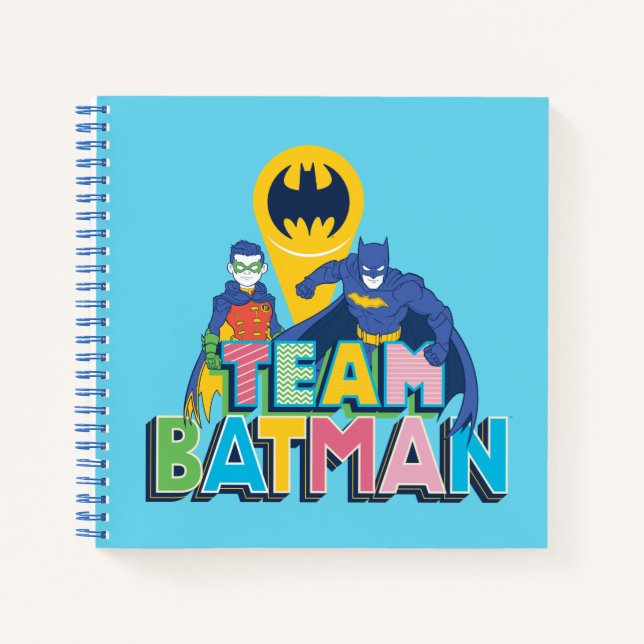 Carnet Batman | Team Batman (Devant)