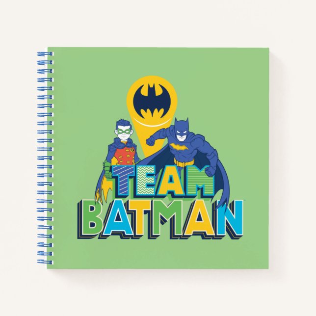 Carnet Batman | Team Batman & Robin (Devant)
