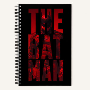Carnet Batman Typography Cutout