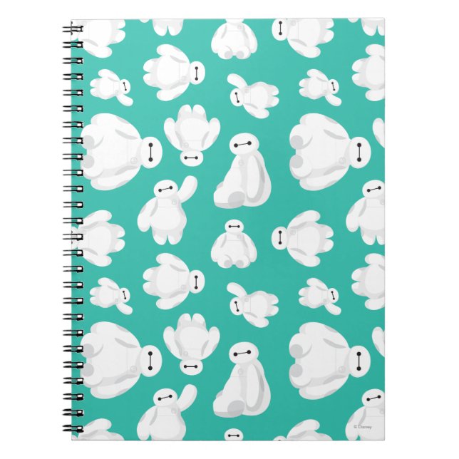 Carnet Baymax Green Classic Motif (Devant)