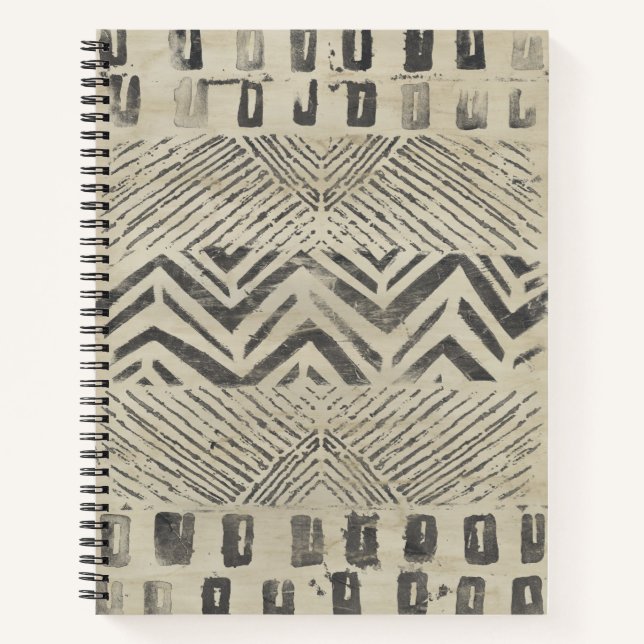 Carnet Bazar motif - Formes géométriques (Devant)