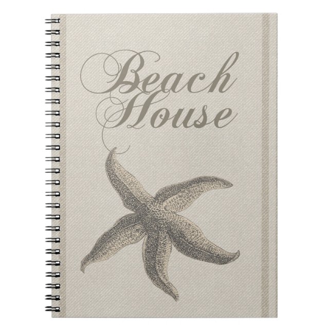 Carnet Beach House Starfish Seashore (Devant)