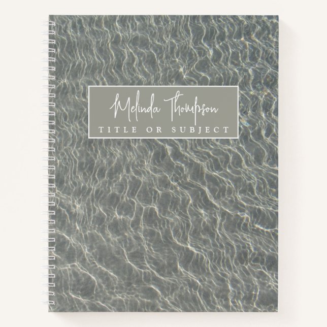 Carnet Beach Ocean Water Riples & Sand School Office (Devant)
