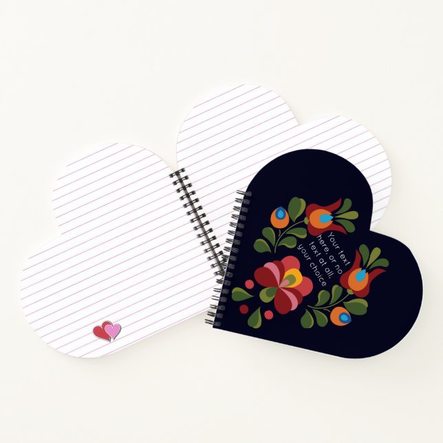 Carnet Beau arrangement floral (Intérieur)