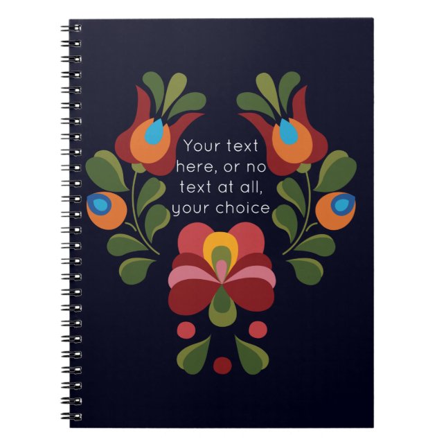 Carnet Beau arrangement floral (Devant)