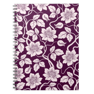 Carnet Beau Arrière - plan Floral