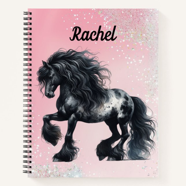 Carnet Beau Cheval (Devant)