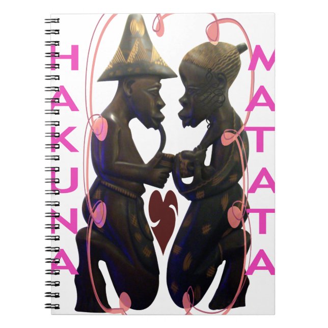 Carnet Beau couple d'Afrique Extraordinaire : un art roma (Devant)