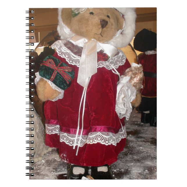 Carnet Beau Noël avec amour Avoir une belle journée et (Devant)