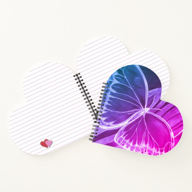 Carnet Beau papillon (Intérieur)
