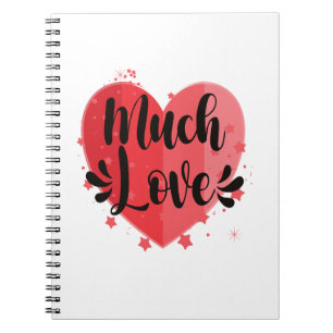 Carnet Beaucoup d'amour, grand coeur