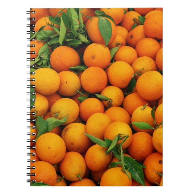Carnet Beaucoup d'oranges (Devant)