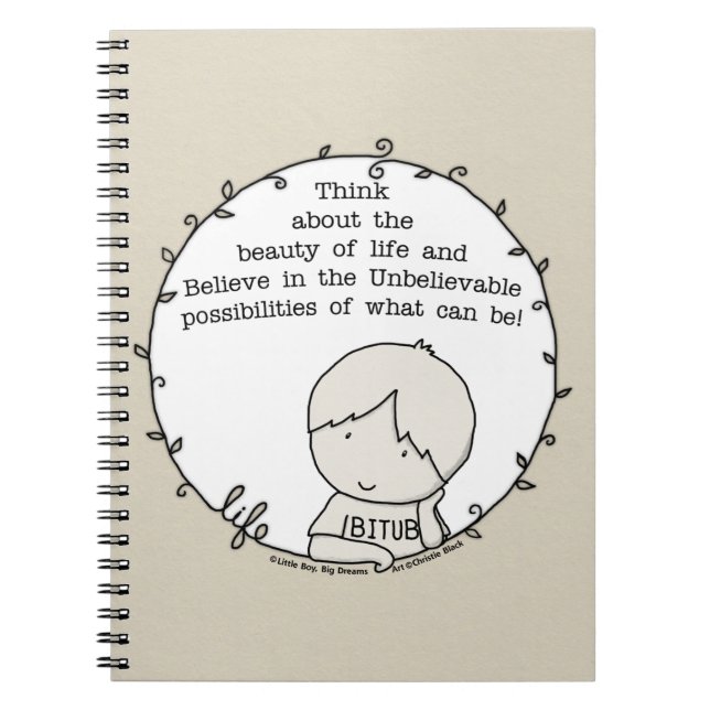 Carnet Beauté de la vie (Devant)