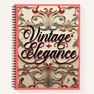 Carnet "Beauté Vintage intemporelle"