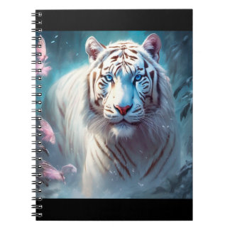 Carnet Beautiful White tiger