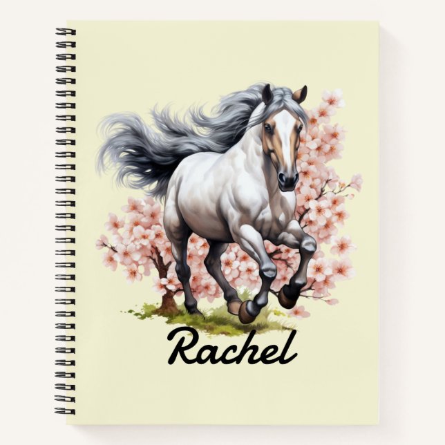 Carnet Beaux Chevaux Sauvages (Devant)