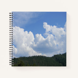 Carnet Beaux nuages dans les montagnes...