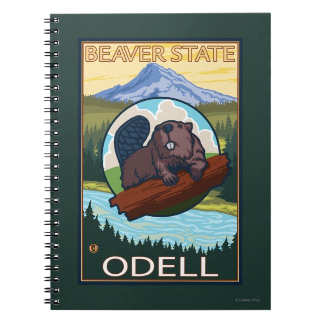 Carnet Beaver & Mt Hood - Odell, Oregon (Devant)
