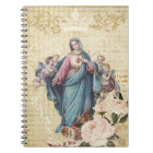 Bébé béni par cru Jésus de Vierge Marie floral