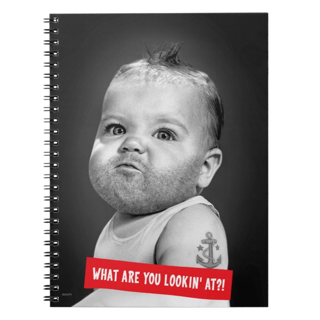 Carnet Bébé dur de Beared (Devant)