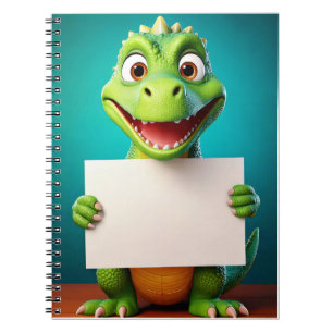 Carnet bébé - Mettez votre nom - Dinosaure bébé