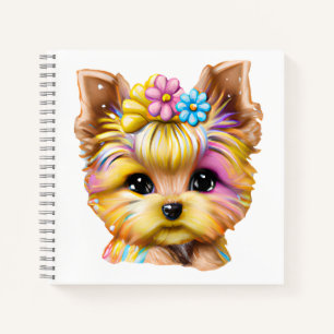 Carnet Bébé mignon et adorable Yorkie