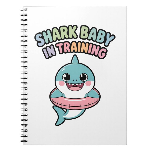 Carnet Bébé requin en formation | Enfants (Devant)