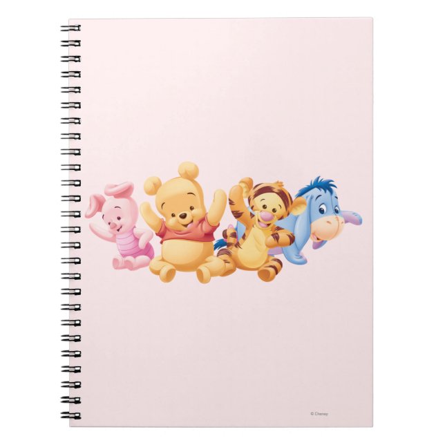 Carnet Bébé Winnie l'Ooh et les amis (Devant)