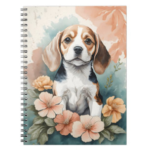 Carnet Bébés mignons animaux Chiot Beagle adorable