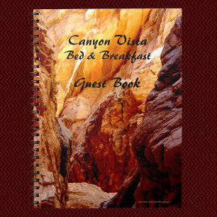 Carnet Bed & Breakfast Guest Book, Southwest Canyon B&B