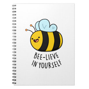 Carnet Bee-lieve en toi amusant Bee Pun