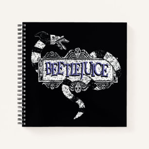 Carnet Beetlejus   Vapeur de sable enroulé sur le logo Be